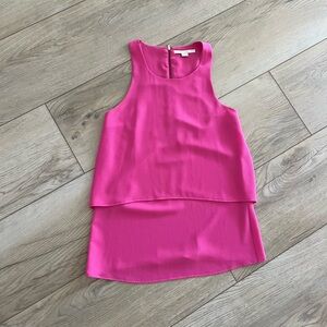 Cooper & Ella Hot Pink Tiered Top